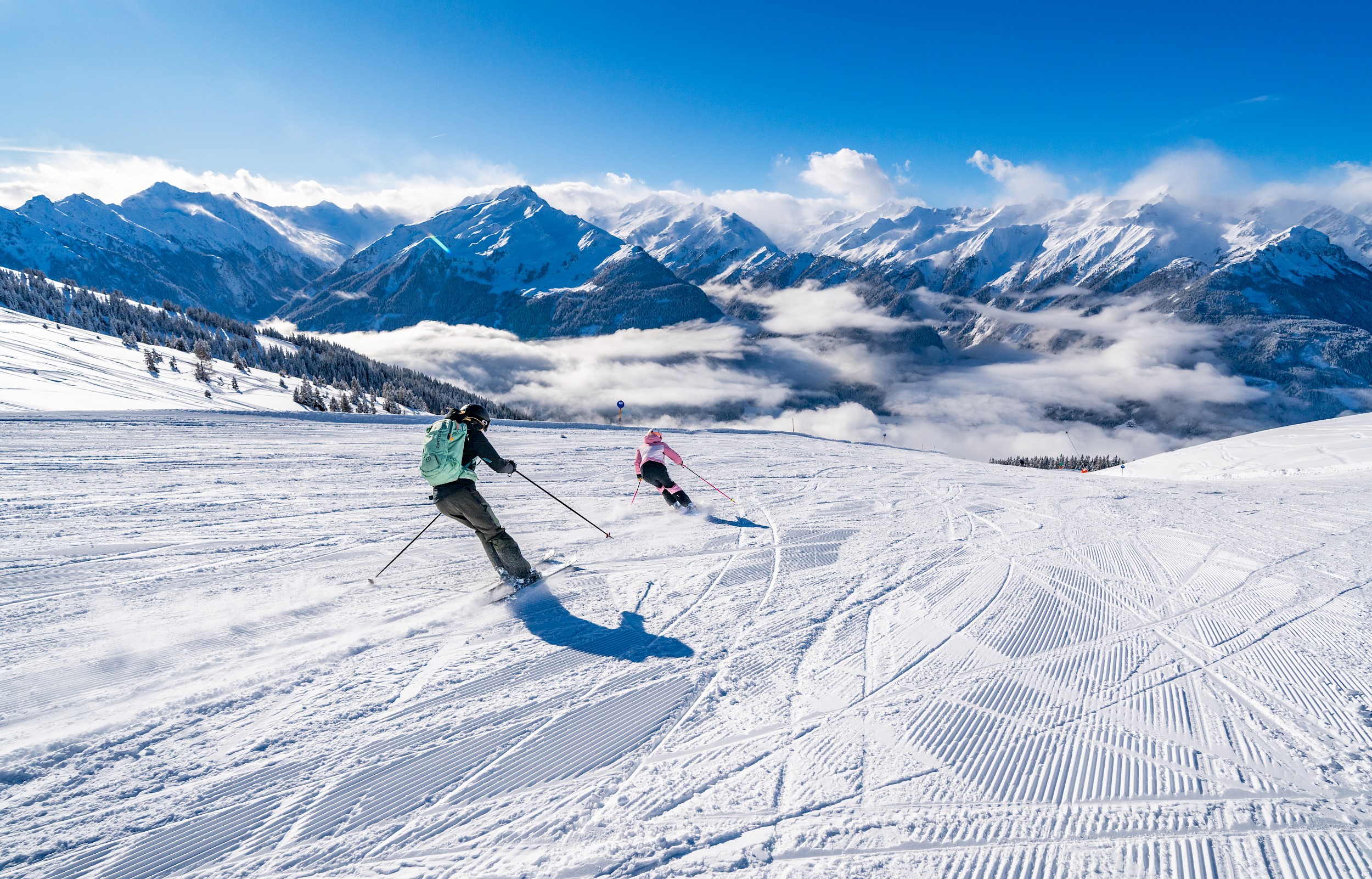 Wildkogel Arena Ski Area: A paradise for families and rookies